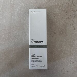 The ordinary plant derived squalane